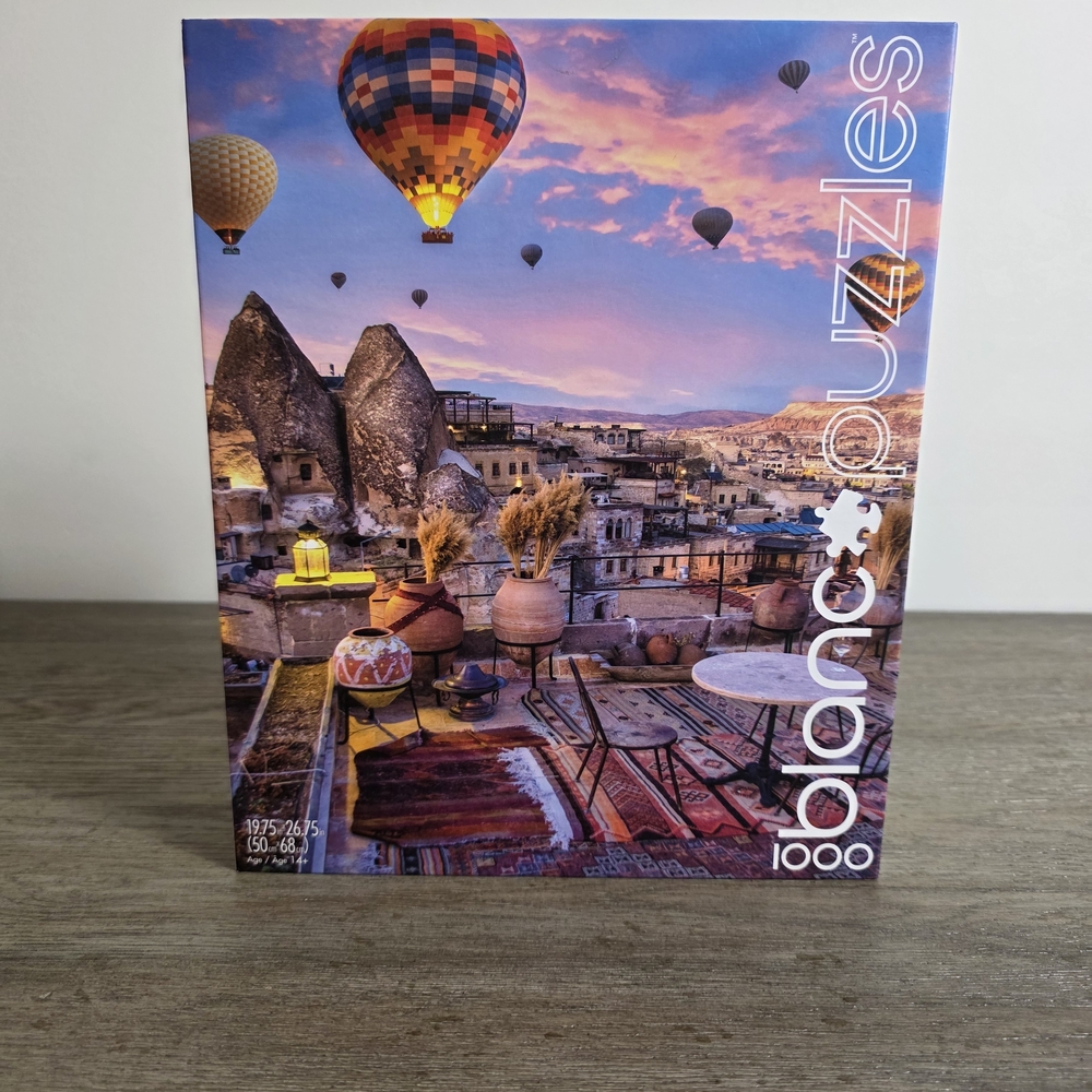 Landscape with Hot Air Balloons - 1000 Piece Jigsaw Puzzle